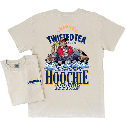 Hotter than a Hoochie Coochie, Summer Twisted Tea shirt, Trum Beer Unisex Tshirt, Sweatshirt and Hoodie, For Men, For Women