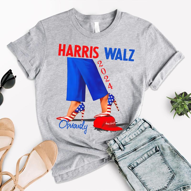 TShirt - Kamala Harris T-Shirt, Harris Walz 2024 Sweatshirt and Hoodie, Feminist T-Shirt, Banned Books Gift, Vote 2024, Equal Rights, Harris 2024, Gift For Women