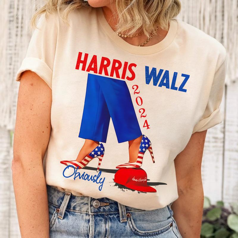 TShirt - Kamala Harris T-Shirt, Harris Walz 2024 Sweatshirt and Hoodie, Feminist T-Shirt, Banned Books Gift, Vote 2024, Equal Rights, Harris 2024, Gift For Women