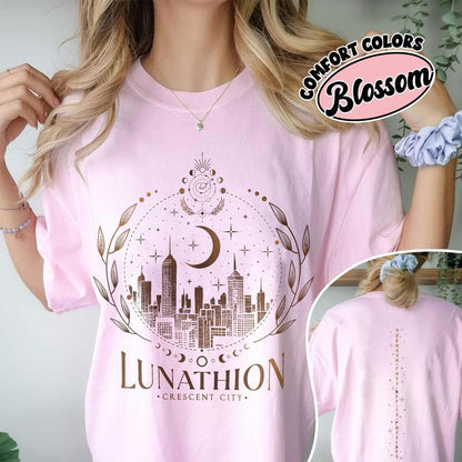 Lunathuon Crescent City T-Shirt, Bryce Quinlan Fan Sweatshirt and Hoodie, Fantastic Reader Tee, Book Lover Shirt, Reading Book, Womens Book Gifts, Bookish Gift