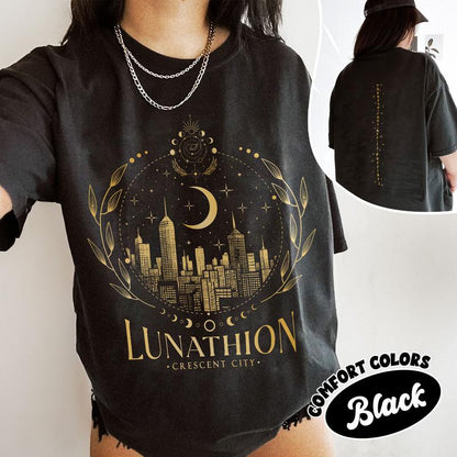 Lunathuon Crescent City T-Shirt, Bryce Quinlan Fan Sweatshirt and Hoodie, Fantastic Reader Tee, Book Lover Shirt, Reading Book, Womens Book Gifts, Bookish Gift