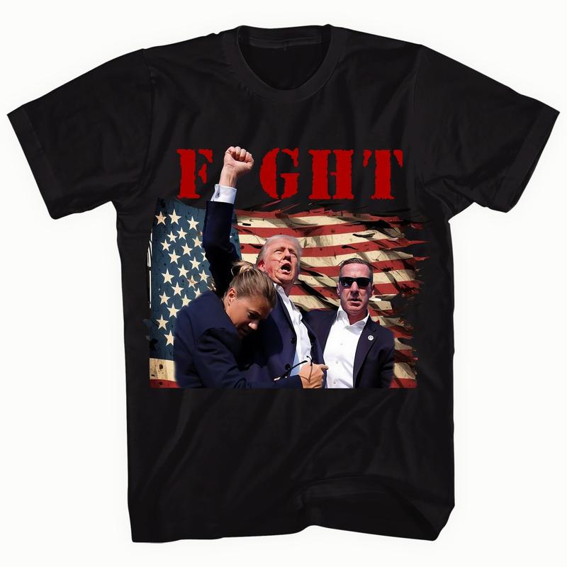 Truumpp Fight Shirt, Fist Pump Sho0ting Survivor Unisex T-Shirt, Sweatshirt and Hoodie, MAGA, For Men and Women