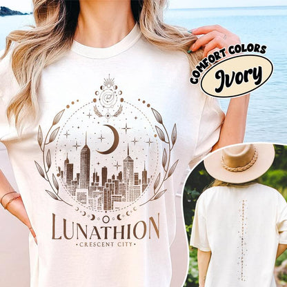 Lunathuon Crescent City T-Shirt, Bryce Quinlan Fan Sweatshirt and Hoodie, Fantastic Reader Tee, Book Lover Shirt, Reading Book, Womens Book Gifts, Bookish Gift