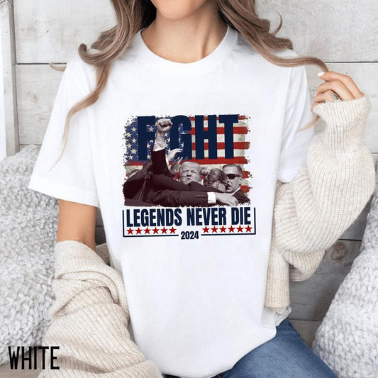 Legends Never Die Shirt, Trumppp Shooting Sweatshirt and Hoodie, Trump Assassination Trump T-Shirt, Fight For America Shirt